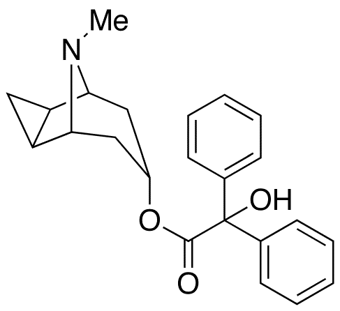 Cyclopropyltropine Benzylate - Chemical structure and product image