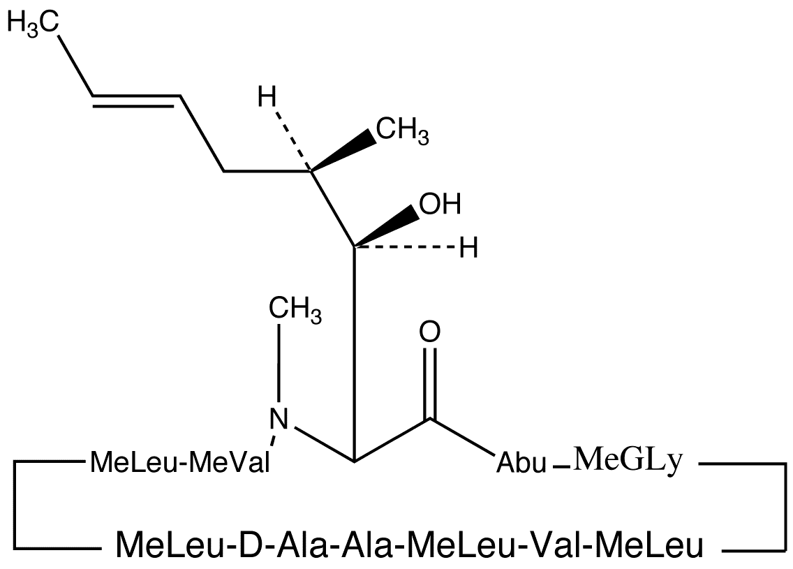 Cyclosporin B - Chemical structure and product image