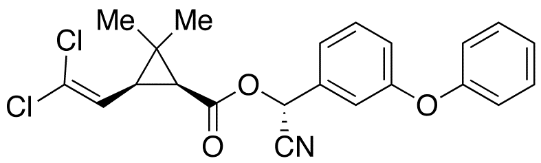 alpha-Cypermethrin (Racemic Mixture) - Chemical structure and product image