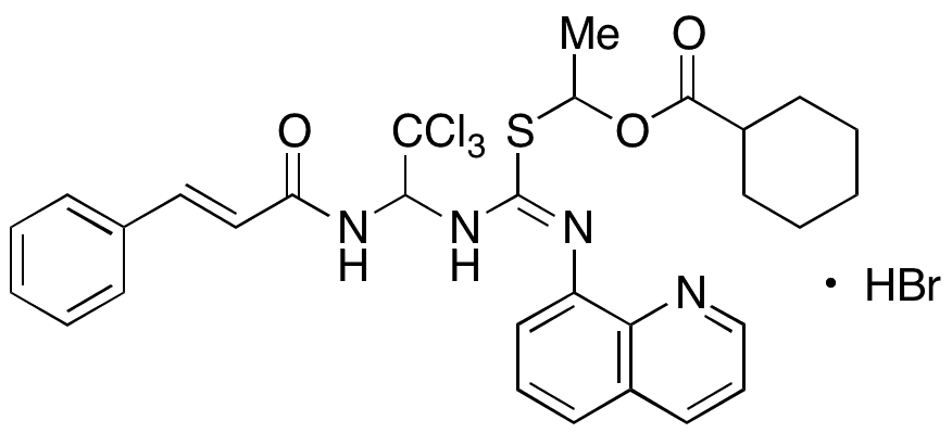 S-Cyclohexanecarboxymethyl-Salubrinal Hydrobromide - Chemical structure and product image