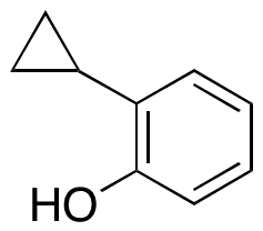 2-Cyclopropylphenol - Chemical structure and product image