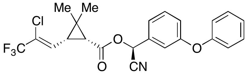 gamma-Cyhalothrin - Chemical structure and product image