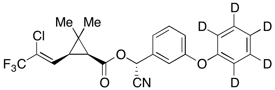 epi-gamma-Cyhalothrin-d5 - Chemical structure and product image