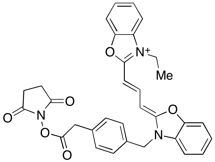 CyDye DIGE Fluor Cy 2 Cation - Chemical structure and product image