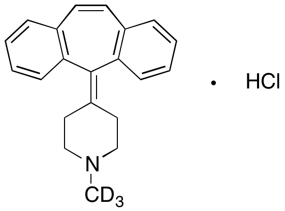 Cyproheptadine Hydrochloride-d3 - Chemical structure and product image