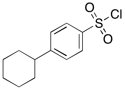4-Cyclohexyl-benzenesulfonyl Chloride - Chemical structure and product image