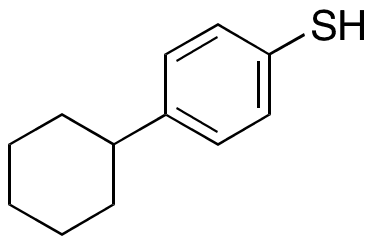 4-Cyclohexyl-benzenethiol - Chemical structure and product image