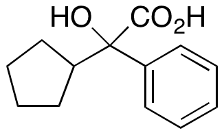2-Cyclopentyl-2-hydroxy-2-phenylacetic Acid - Chemical structure and product image
