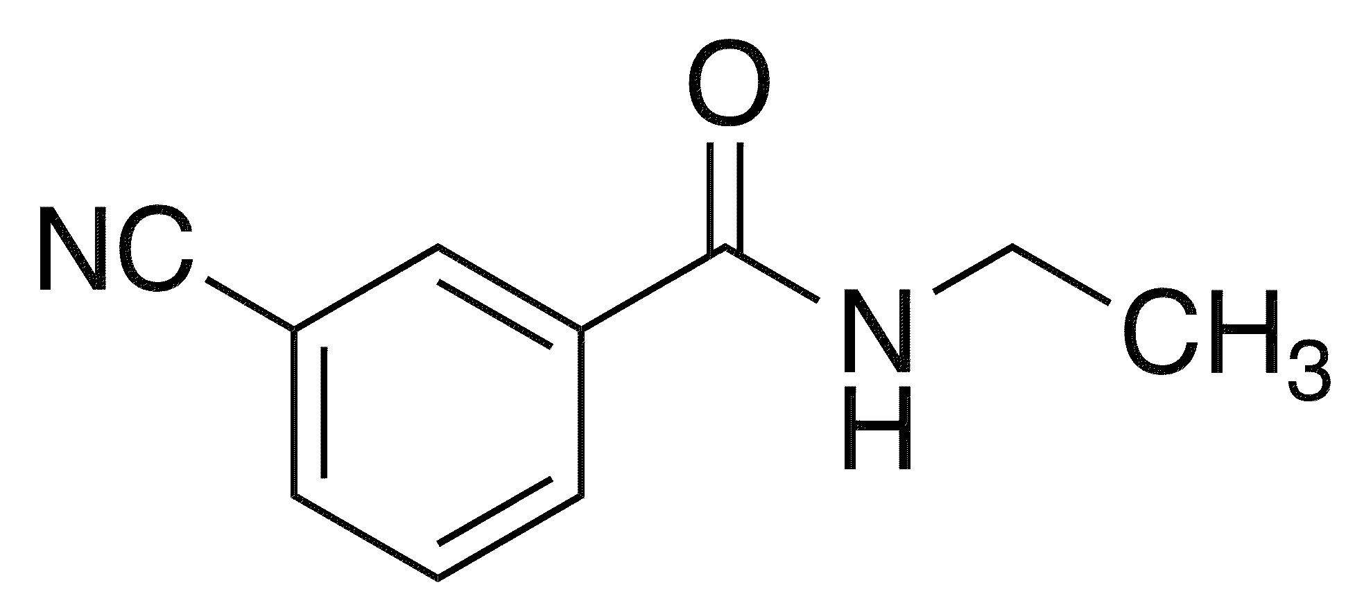 3-Cyano-N-ethylbenzamide - Chemical structure and product image