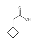 Cyclobutyl-acetic acid - Chemical structure and product image