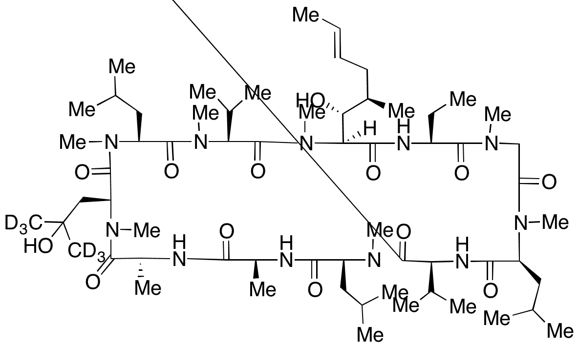 Cyclosporin AM 9-d6 - Chemical structure and product image