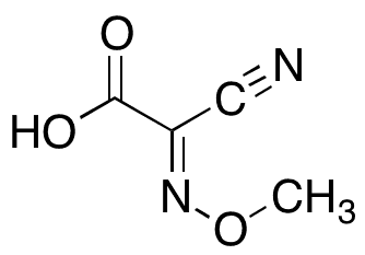 2-Cyano-2-(methoxyimino)acetic Acid - Chemical structure and product image