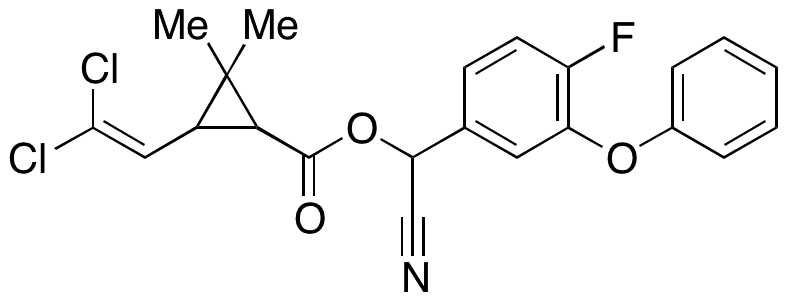beta-Cyfluthrin - Chemical structure and product image