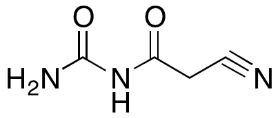 Cyanoacetylurea - Chemical structure and product image