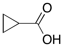 Cyclopropanecarboxylic Acid - Chemical structure and product image