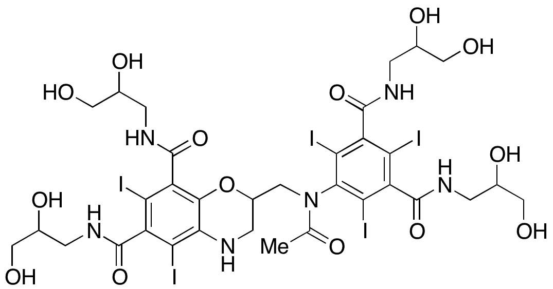 Cyclic Iodixanol (90%) - Chemical structure and product image