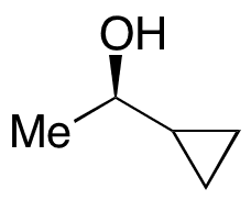 (R)-1-Cyclopropylethanol - Chemical structure and product image