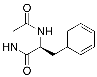 Cyclo(-Gly-Phe) - Chemical structure and product image