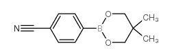 4-Cyanophenylboronic acid, neopentyl glycol ester - Chemical structure and product image