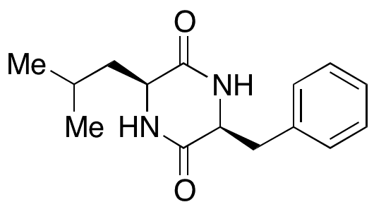 Cyclo(L-Leu-L-Phe) - Chemical structure and product image