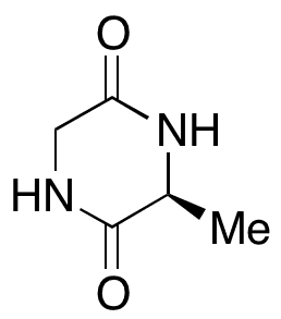 Cyclo(L-Ala-L-Gly) - Chemical structure and product image