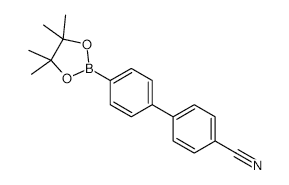 4-(4-Cyanophenyl)phenylboronic acid, pinacol ester - Chemical structure and product image
