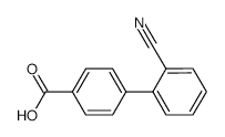 4-(2-Cyanophenyl)benzoic acid - Chemical structure and product image