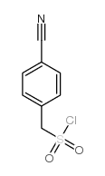 (4-Cyanophenyl)methanesulfonyl chloride - Chemical structure and product image