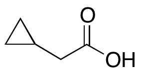 Cyclopropylacetic Acid - Chemical structure and product image