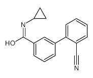 3-(2-Cyanophenyl)-N-cyclopropylbenzamide - Chemical structure and product image