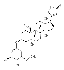 Cymarin - Chemical structure and product image