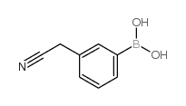 3-Cyanomethylphenylboronic acid - Chemical structure and product image