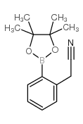 2-Cyanomethylphenylboronic acid, pinacol ester - Chemical structure and product image