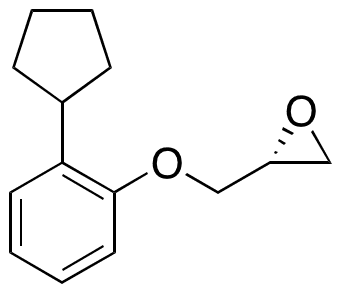 (R)-[(2-Cyclopentylphenoxy)methyl]oxirane - Chemical structure and product image
