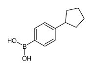 4-Cyclopentylphenylboronic acid - Chemical structure and product image