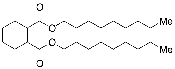1,2-Cyclohexanedicarboxylic Acid 1,2-Dinonyl Ester - Chemical structure and product image