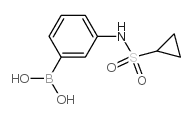 3-(Cyclopropanesulfonamido)phenylboronic acid - Chemical structure and product image