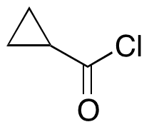 Cyclopropanecarbonyl Chloride - Chemical structure and product image