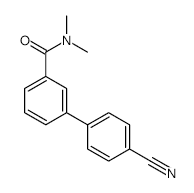 3-(4-Cyanophenyl)-N,N-dimethylbenzamide - Chemical structure and product image