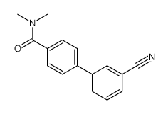 4-(3-Cyanophenyl)-N,N-dimethylbenzamide - Chemical structure and product image