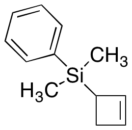 (2-Cyclobuten-1-yldimethylsilyl)benzene - Chemical structure and product image