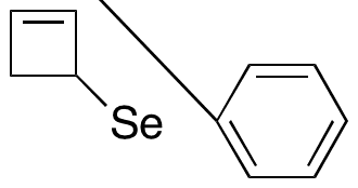 (2-Cyclobuten-1-ylseleno)-benzene - Chemical structure and product image