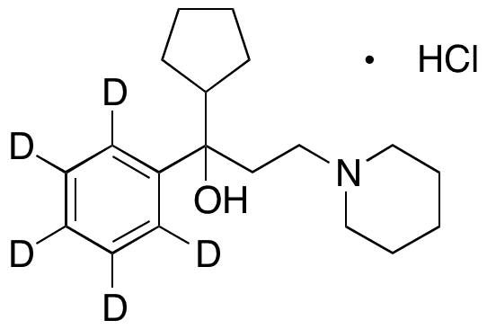 Cycrimine Hydrochloride-d5 - Chemical structure and product image