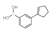3-Cyclopentenylphenylboronic acid - Chemical structure and product image