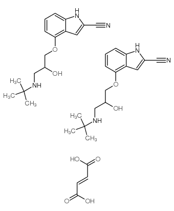 Cyanopindolol Hemifumarate - Chemical structure and product image