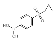 4-(Cyclopropylsulfonyl)phenylboronic acid - Chemical structure and product image