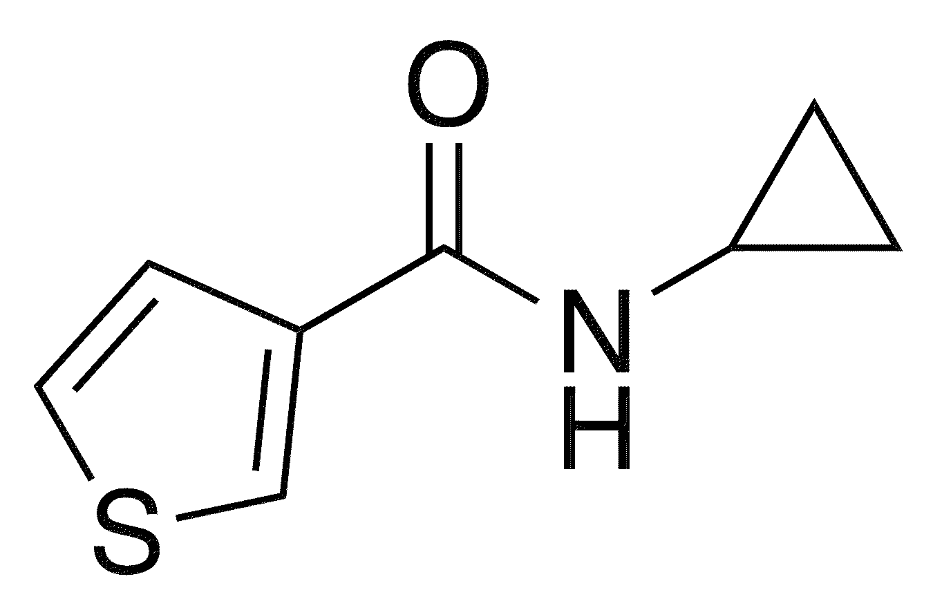 N-Cyclopropylthiophene-3-carboxamide - Chemical structure and product image