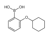 2-(Cyclohexyloxy)phenylboronic acid - Chemical structure and product image