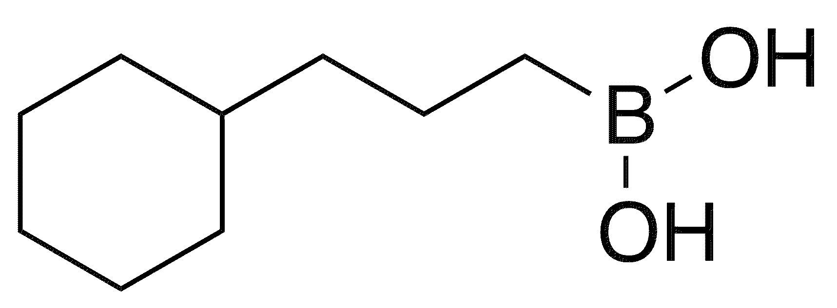 (3-Cyclohexylpropyl)boronic acid - Chemical structure and product image
