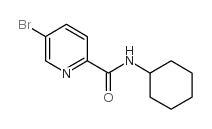 N-Cyclohexyl 5-bromopicolinamide - Chemical structure and product image